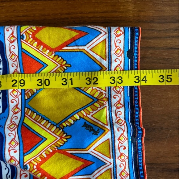 Hale Bob Mixed Print Satin Shift Dress Size Small - Picture 13 of 16